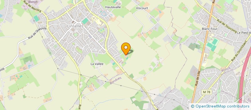 localisation de l'entreprise CDO  LINSELLES