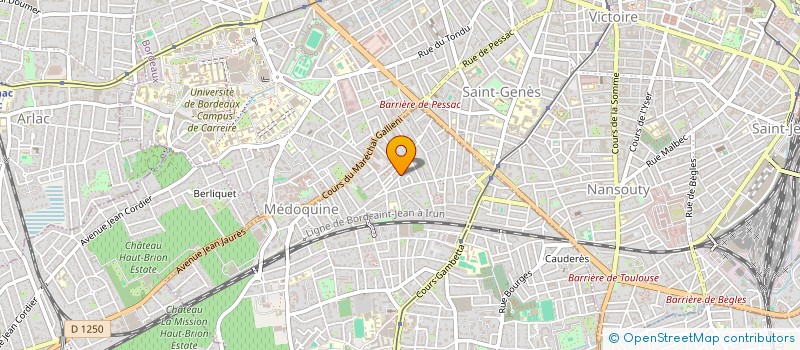 localisation de l'entreprise CDO  TALENCE