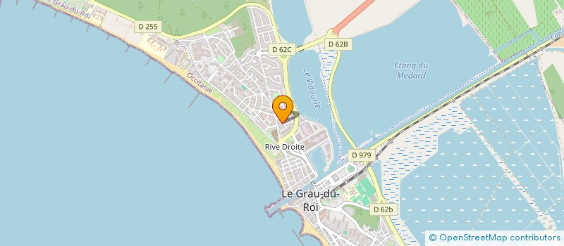 localisation de l'entreprise CDO2  LE GRAU-DU-ROI