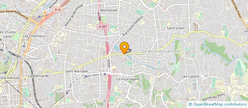 localisation de l'entreprise CDP à MARSEILLE