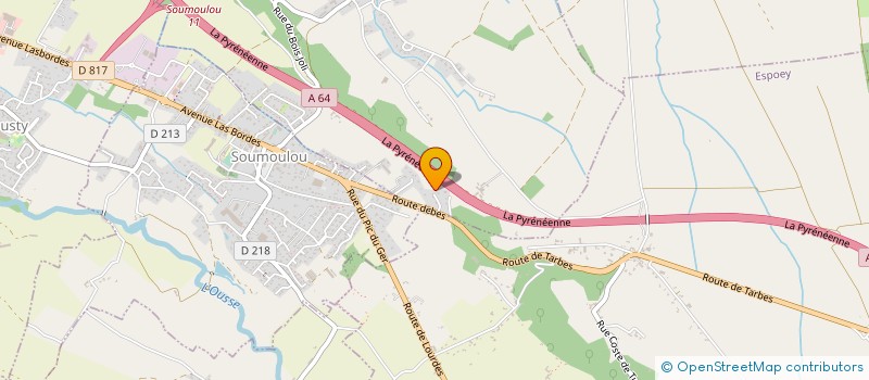 localisation de l'entreprise CDP  LIMENDOUS