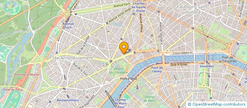 localisation de l'entreprise CDP  PARIS