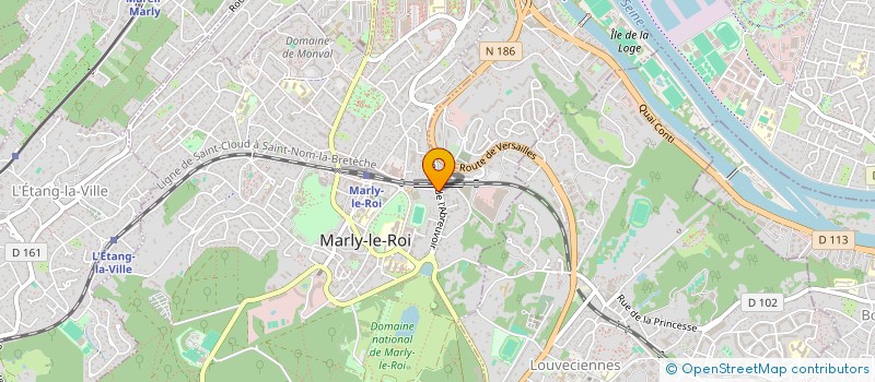 localisation de l'entreprise CDP  MARLY-LE-ROI