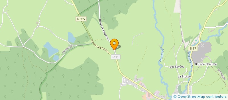 localisation de l'entreprise CDP  MOULINS-ENGILBERT