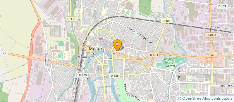 localisation de l'entreprise CDP CIVILE à MEAUX