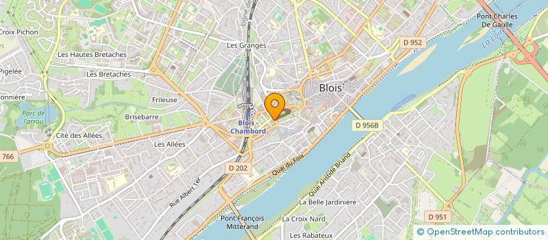 localisation de l'entreprise CDP CONSULTING à BLOIS