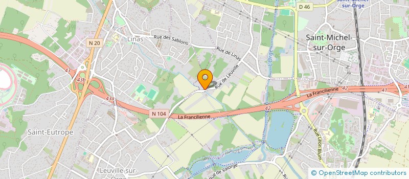 localisation de l'entreprise CDP DE BAVILLE à LONGPONT-SUR-ORGE
