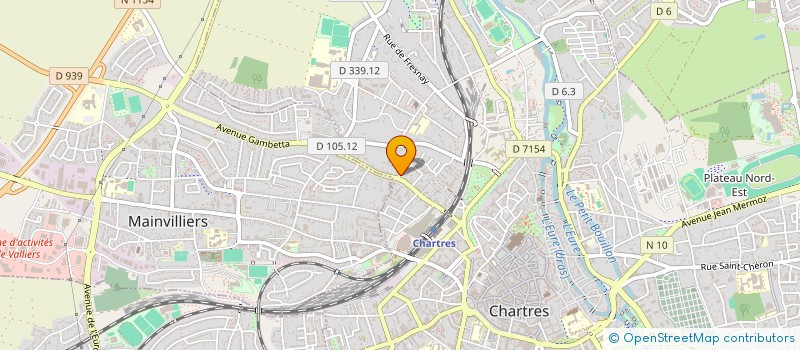 localisation de l'entreprise CDP GROUP à CHARTRES