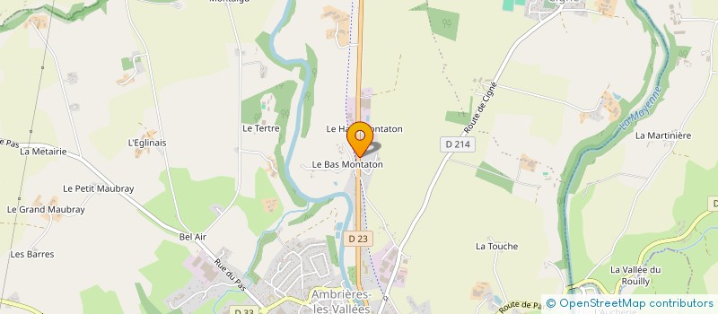 localisation de l'entreprise CDP INNOVATION  AMBRIERES-LES-VALLEES