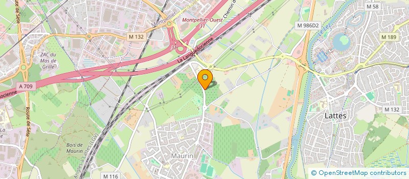 localisation de l'entreprise CDP LES MULTIPLIANTS à LATTES