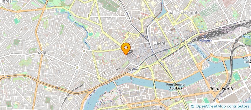 localisation de l'entreprise CDP PILORI à NANTES