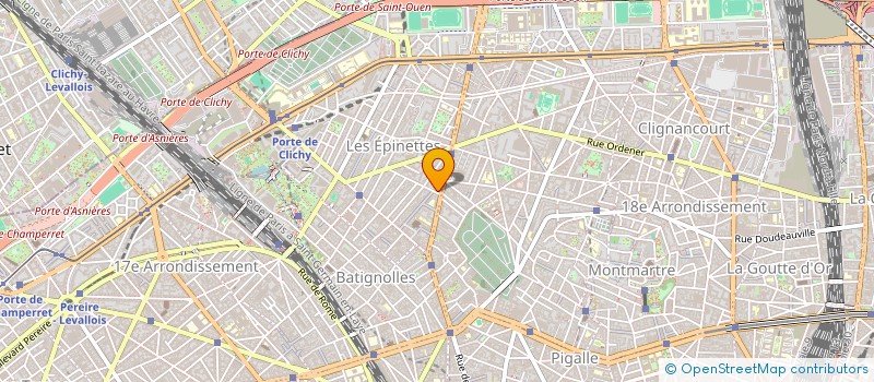 localisation de l'entreprise CDP REC  PARIS