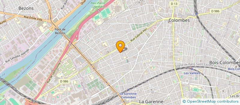 localisation de l'entreprise CDPA à COLOMBES