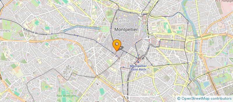 localisation de l'entreprise CDPA à MONTPELLIER