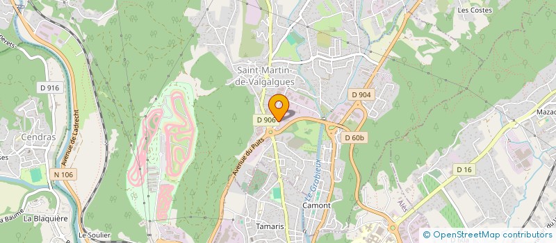 localisation de l'entreprise CDPM à SAINT-MARTIN-DE-VALGALGUES
