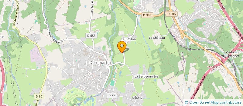 localisation de l'entreprise CDPMB  DOMMARTIN