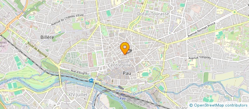 localisation de l'entreprise CDPS CENT DEPART PROFESS SANTE à PAU