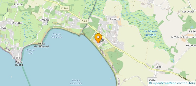 localisation de l'entreprise CDPS INVEST 4  ASSERAC