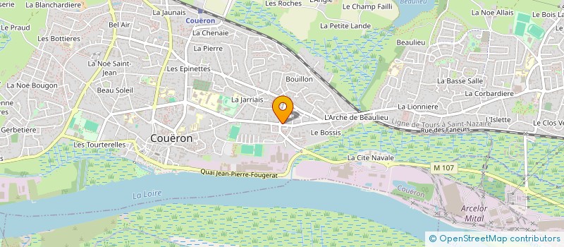 localisation de l'entreprise CDPS INVEST  COUERON