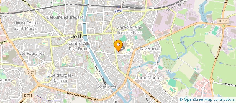 localisation de l'entreprise CDPS LAVAL à LAVAL