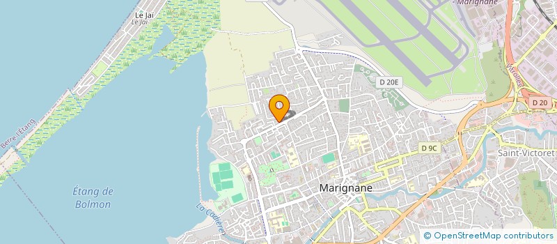 localisation de l'entreprise CDPSP  MARIGNANE