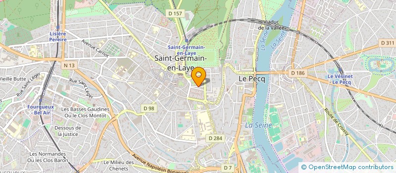 localisation de l'entreprise CDQ SPECTACLES  SAINT-GERMAIN-EN-LAYE