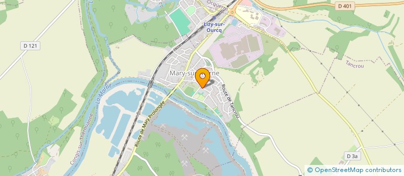 localisation de l'entreprise CDQDB  MARY-SUR-MARNE