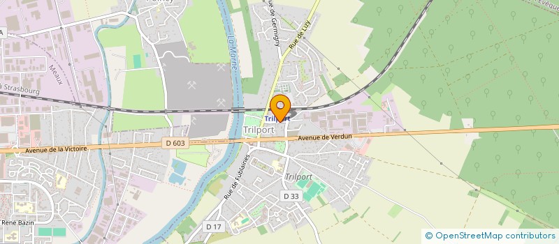 localisation de l'entreprise CDR  TRILPORT