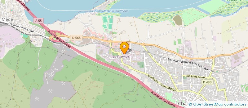 localisation de l'entreprise CDR CONTROLE à CHATEAUNEUF-LES-MARTIGUES