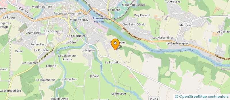 localisation de l'entreprise CDR DIGITAL MEDIA à AIXE-SUR-VIENNE