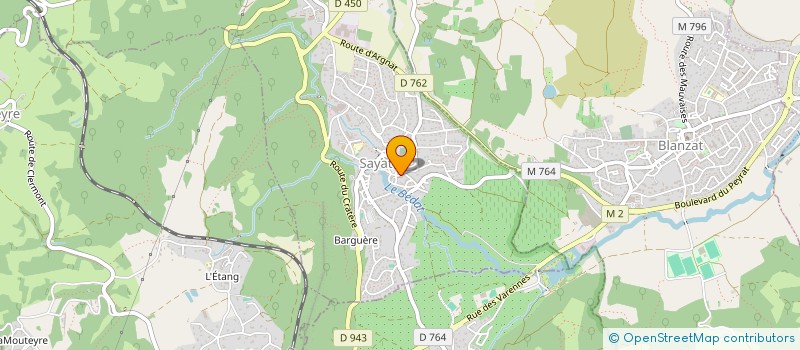 localisation de l'entreprise CDR FINITIONS  CHANAT-LA-MOUTEYRE