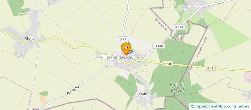 localisation de l'entreprise CDR LOCATION  VILLIERS-EN-DESUVRE