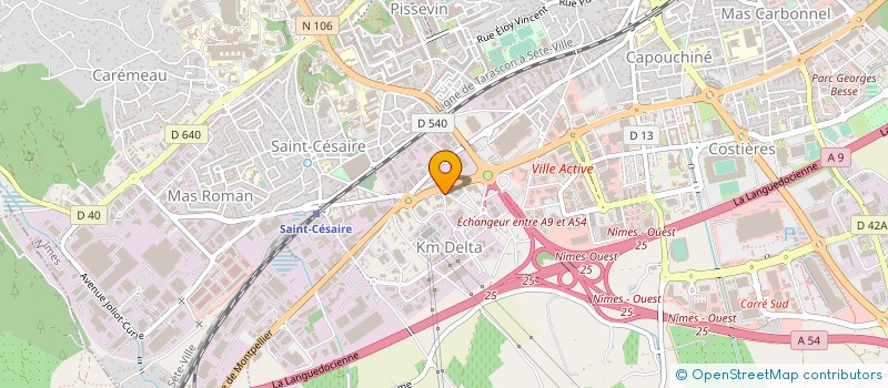 localisation de l'entreprise CDR NIMES à NIMES