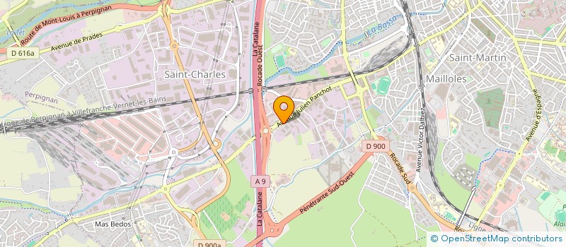 localisation de l'entreprise CDR PERPIGNAN  PERPIGNAN