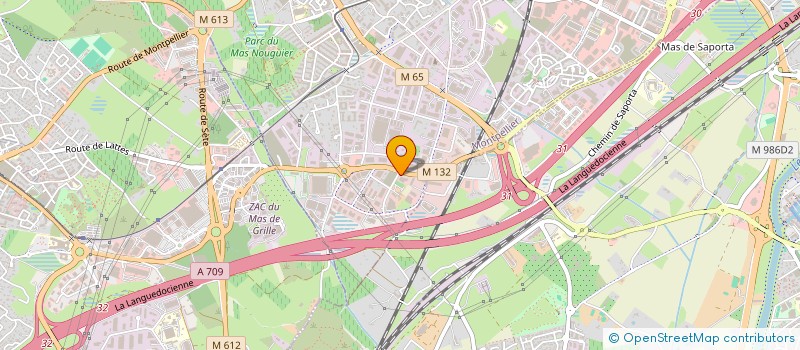 localisation de l'entreprise CDR PREMIUM à MONTPELLIER