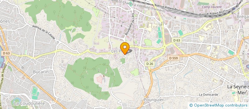 localisation de l'entreprise CDR SYSTEM SAS à SIX-FOURS-LES-PLAGES