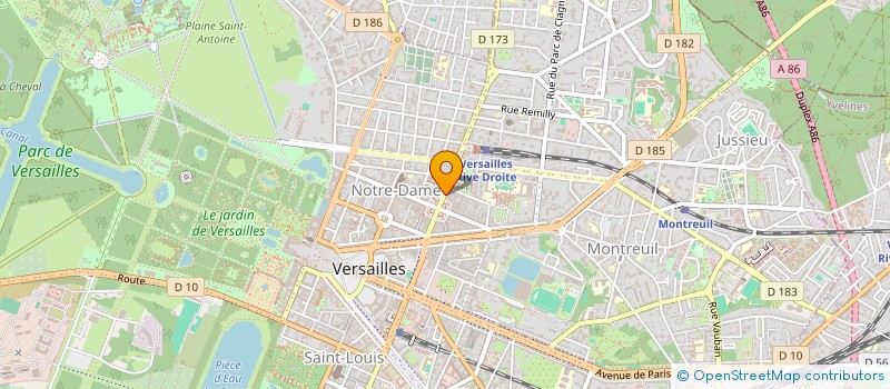 localisation de l'entreprise CDR VERSAILLES  VERSAILLES