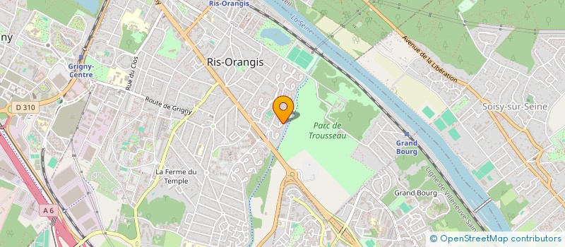 localisation de l'entreprise CDR2E à RIS-ORANGIS