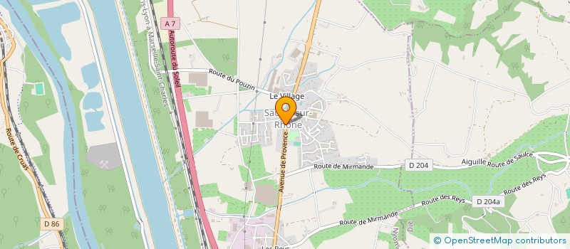 localisation de l'entreprise CDRC  SAULCE-SUR-RHONE