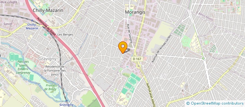 localisation de l'entreprise CDRCAR à MORANGIS