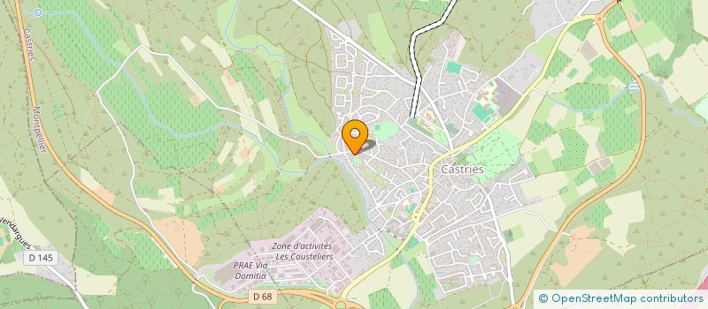 localisation de l'entreprise CDRH  CASTRIES