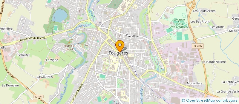 localisation de l'entreprise CDRP FOUGERES à FOUGERES