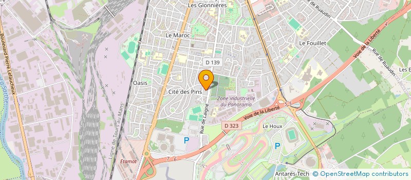 localisation de l'entreprise CDRS CORP. à LE MANS