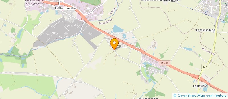 localisation de l'entreprise CDS 3G  VENANSAULT