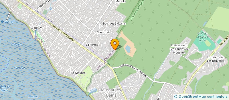 localisation de l'entreprise CDS  ANDERNOS-LES-BAINS