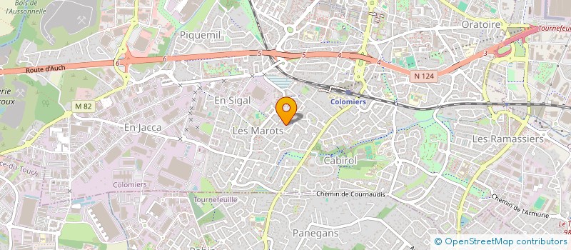 localisation de l'entreprise CDS à COLOMIERS
