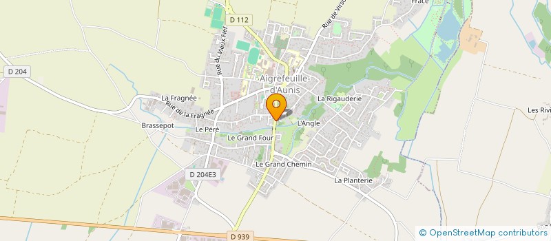 localisation de l'entreprise CDS à AIGREFEUILLE-D'AUNIS