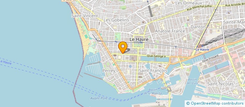 localisation de l'entreprise CDS à LE HAVRE