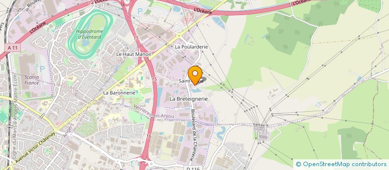 localisation de l'entreprise CDS  VERRIERES-EN-ANJOU