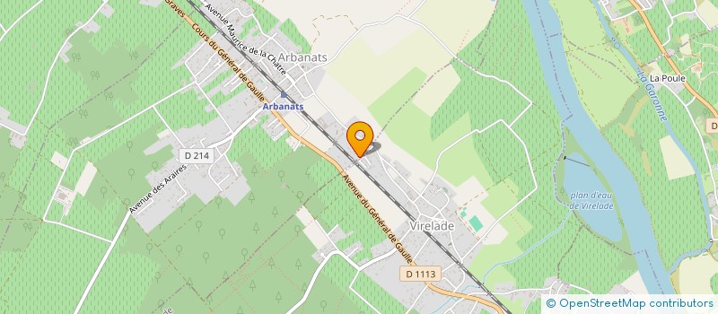 localisation de l'entreprise CDS  ARBANATS